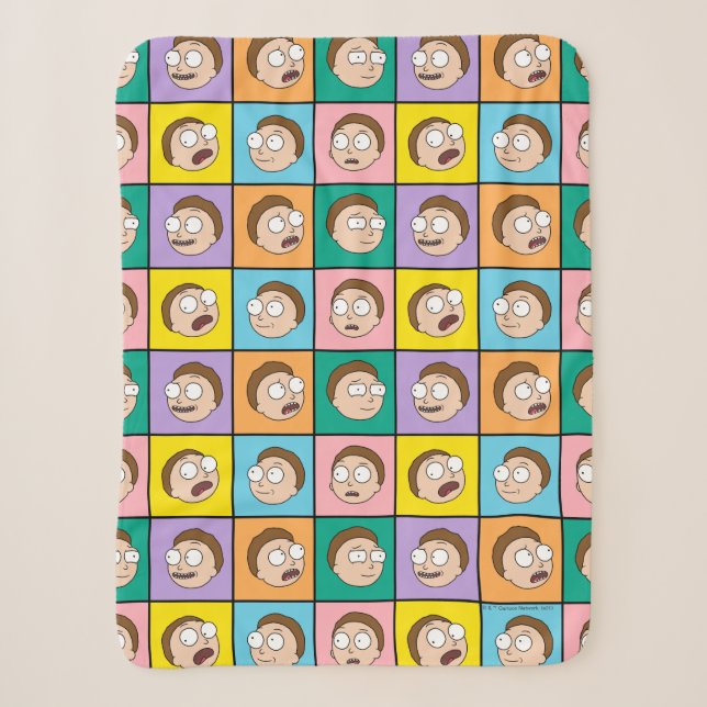 RICK UND MORTY™ | Morty's Moods Sherpadecke (Vorderseite)
