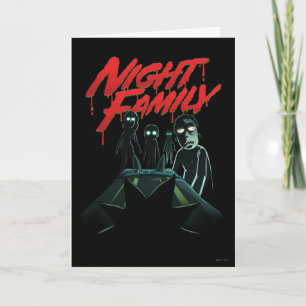 RICK UND MORTY™   Nachtfamilie Karte
