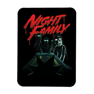 RICK UND MORTY™   Nachtfamilie Magnet