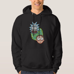 RICK UND MORTY™   Pixel Portal Graphic Hoodie