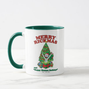 Rick und Morty   Portal Rick Merry Rickmas Tasse