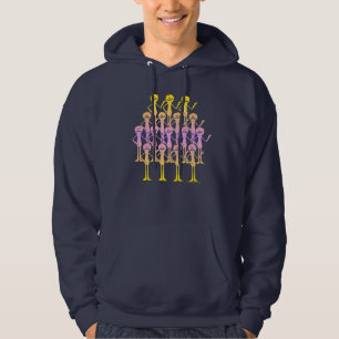RICK UND MORTY™   Rainbow Herr Meeseeks Pattern Hoodie