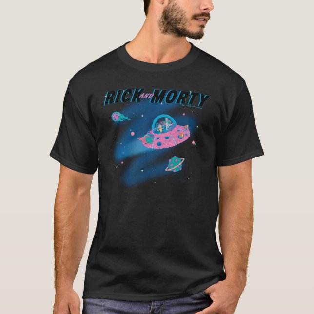 RICK UND MORTY™ | Raumfahrt T-Shirt (Vorderseite)