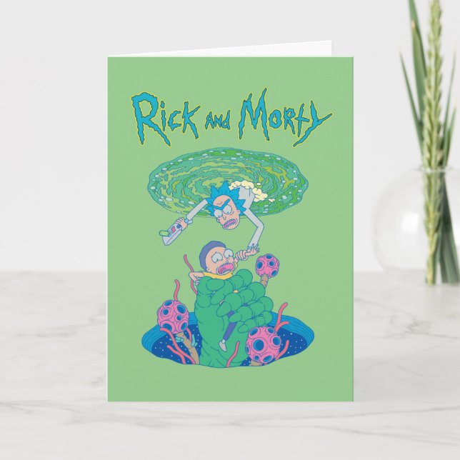 RICK UND MORTY™ | Rettung des Portals Karte (Vorderseite)