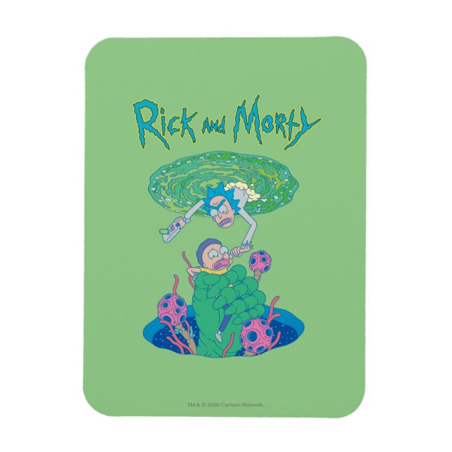 RICK UND MORTY™ | Rettung des Portals Magnet (Vertikal)