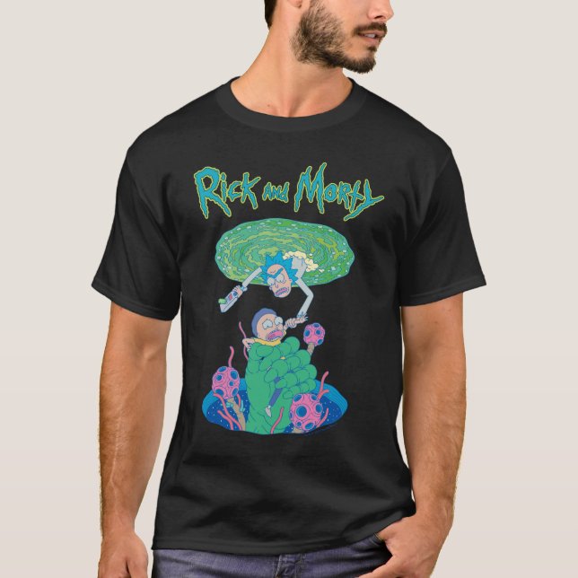 RICK UND MORTY™ | Rettung des Portals T-Shirt (Vorderseite)