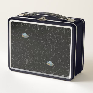 RICK UND MORTY™ Rick Constellation Pattern Metall Brotdose