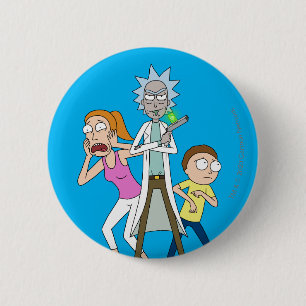 RICK UND MORTY™ Rick, Morty und Summer Button