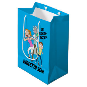 RICK UND MORTY™   Rick, Morty und Summer Mittlere Geschenktüte