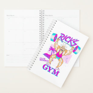 RICK UND MORTY™   Rick's Gym Club Mitglied Planer