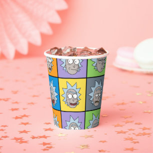 RICK UND MORTY™ Rick's Moods Pappbecher