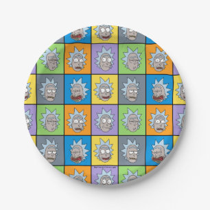 RICK UND MORTY™ Rick's Moods Pappteller