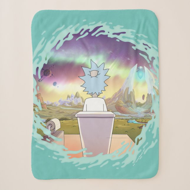 RICK UND MORTY™ | Rick's Private Place Sherpadecke (Vorderseite)