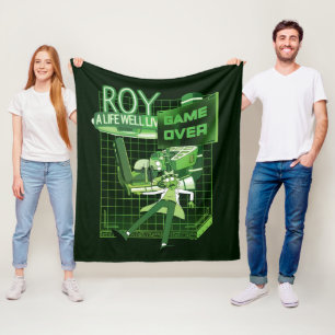 RICK UND MORTY™ Roy a Life gut gelebt Fleecedecke