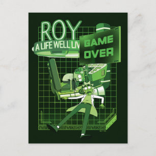 RICK UND MORTY™   Roy a Life gut gelebt Postkarte