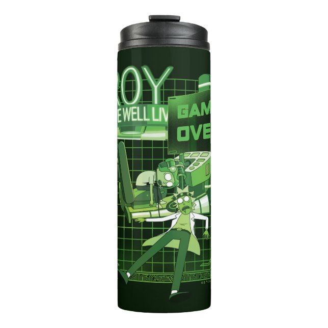 RICK UND MORTY™ | Roy a Life gut gelebt Thermosbecher (Vorderseite)
