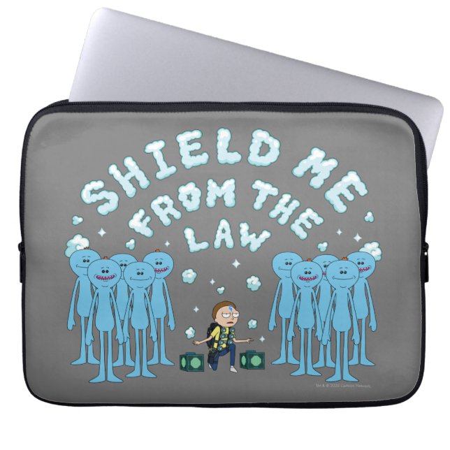 RICK UND MORTY™ | Schutz vor dem Gesetz Laptopschutzhülle (Vorderseite)