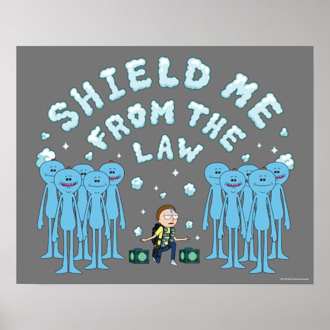 RICK UND MORTY™ | Schutz vor dem Gesetz Poster (Vorne)