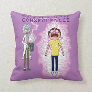 RICK UND MORTY™   Sie leben mit den Folgen Kissen