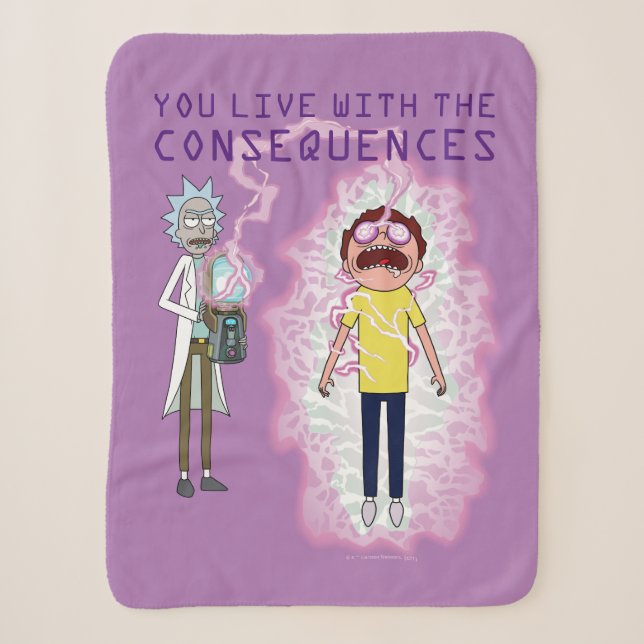 RICK UND MORTY™ | Sie leben mit den Folgen Sherpadecke (Vorderseite)