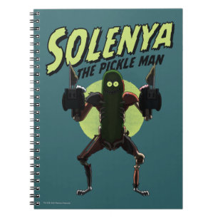 RICK UND MORTY™   Solenya - Der Pickle Man Notizblock