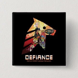 RICK UND MORTY™ | Space Beth Defiance Crew Button