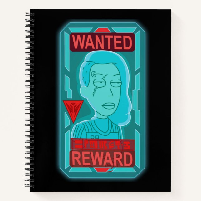 RICK UND MORTY™ | Space Beth Gewollt Poster Notizbuch (Vorderseite)