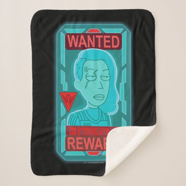 RICK UND MORTY™ | Space Beth Gewollt Poster Sherpadecke (Vorderseite)