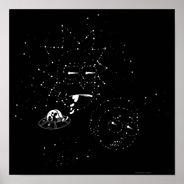 RICK UND MORTY™ | Sternbilder Poster (Vorne)