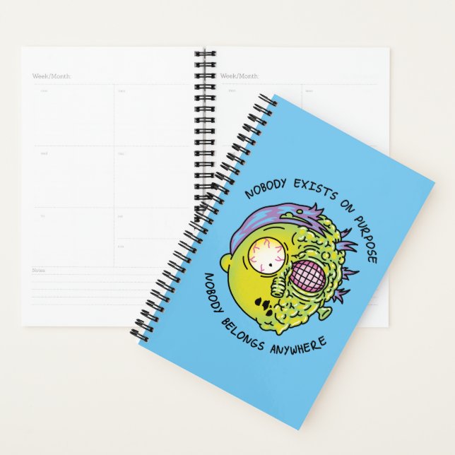RICK UND MORTY™ | Stilisiertes Morty Fly Zitat Planer (Anzeige)