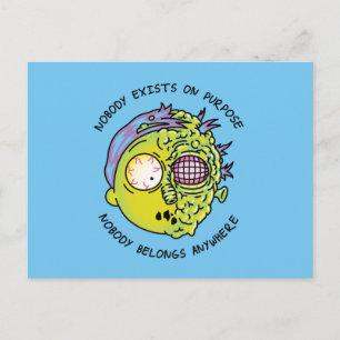 RICK UND MORTY™   Stilvolles Morty Fly Zitat Einladungspostkarte