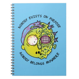 RICK UND MORTY™ | Stilvolles Morty Fly Zitat Notizblock