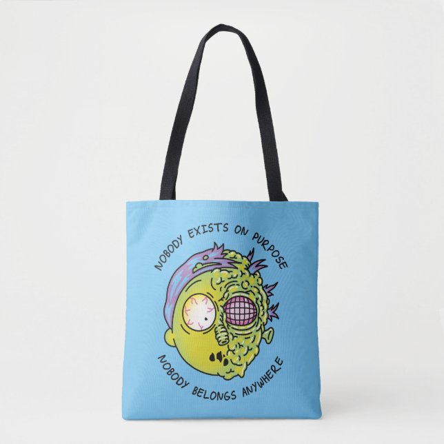 RICK UND MORTY™ | Stilvolles Morty Fly Zitat Tasche (Vorderseite)