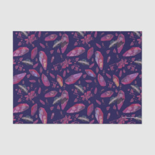 Rick und Morty Time Crystal Pattern Seidenpapier