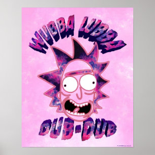 RICK UND MORTY™   Wubba Lubba Dub-Dub Poster