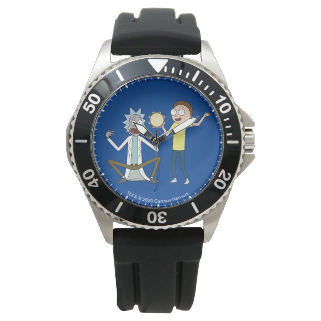 RICK UND MORTY™ | Zeit, Schwifty zu bekommen Armbanduhr (Vorderseite)