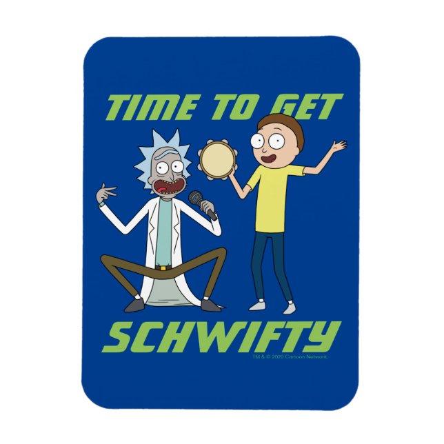 RICK UND MORTY™ | Zeit, Schwifty zu bekommen Magnet (Vertikal)