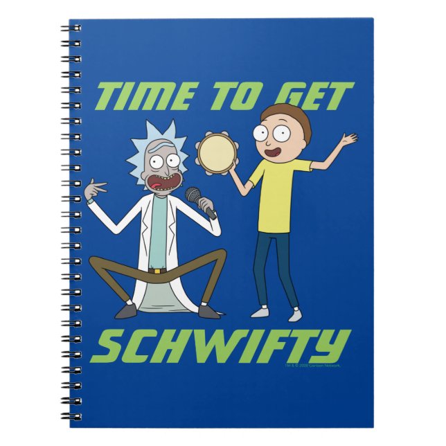 RICK UND MORTY™ | Zeit, Schwifty zu bekommen Notizblock (Vorderseite)