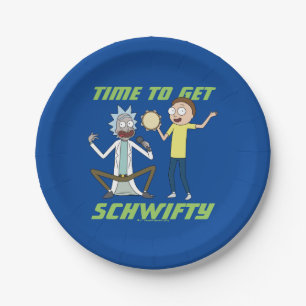RICK UND MORTY™ Zeit, Schwifty zu bekommen Pappteller