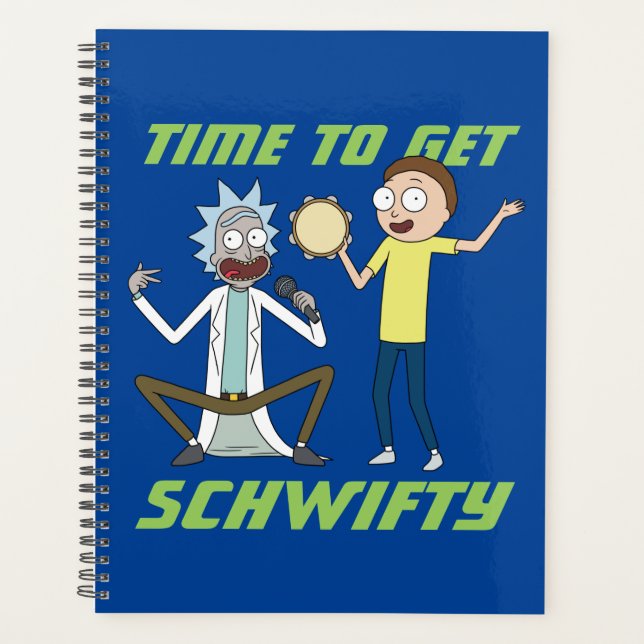 RICK UND MORTY™ | Zeit, Schwifty zu bekommen Planer (Vorderseite)