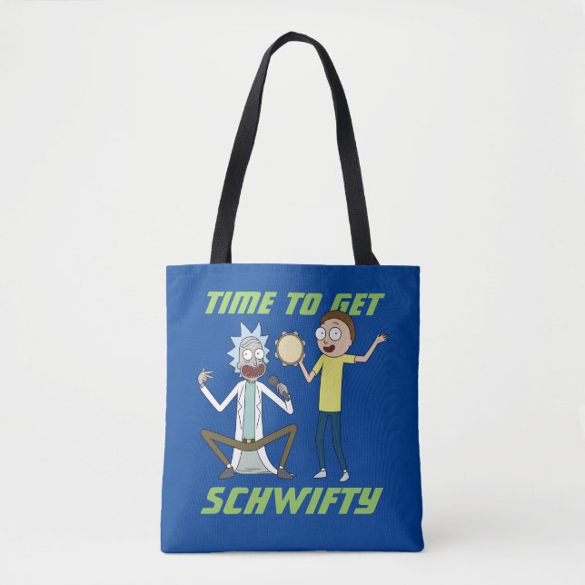 RICK UND MORTY™ | Zeit, Schwifty zu bekommen Tasche (Vorderseite)