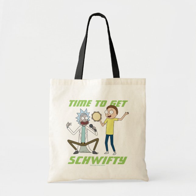 RICK UND MORTY™ | Zeit, Schwifty zu bekommen Tragetasche (Vorne)