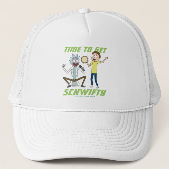 RICK UND MORTY™ | Zeit, Schwifty zu bekommen Truckerkappe (Vorderseite)