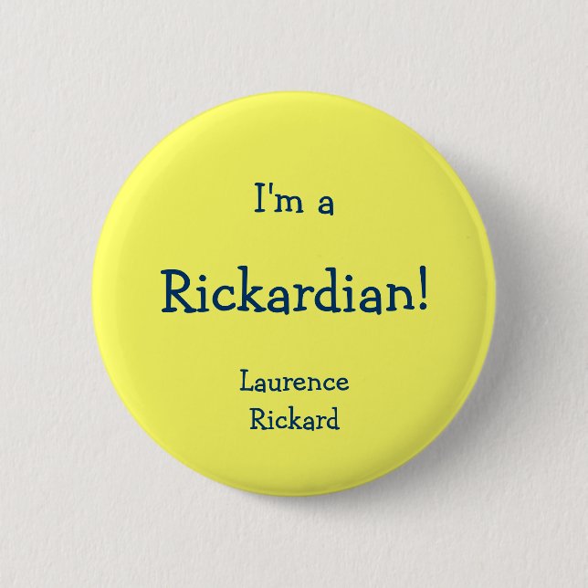 Rickardian Button (Vorderseite)