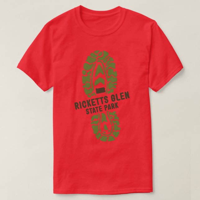 Ricketts Glen Staat Park Pennsylvania PA Forest Hi T-Shirt (Design vorne)