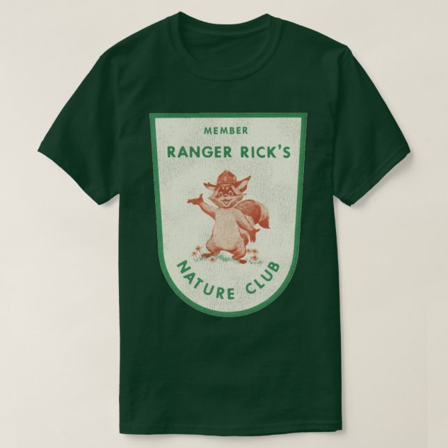 Ricks Nature Club Mitglied T-Shirt (Design vorne)