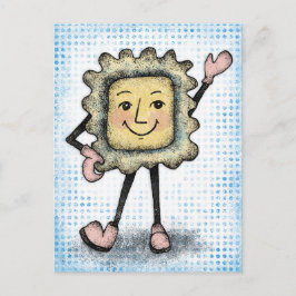 Ricky Ravioli sagt: Hey Postcard Postkarte