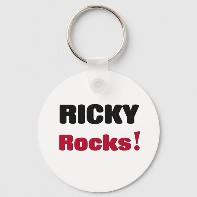 Ricky Rocks Schlüsselanhänger (Vorderseite)