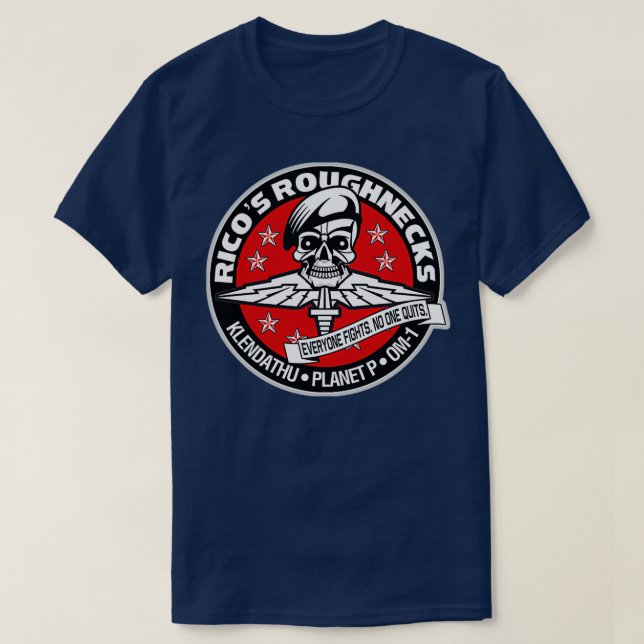 Ricos Roughnecks  T-Shirt (Design vorne)