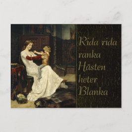 Rida rida ranka CC0292 Edelfelt Postkarte